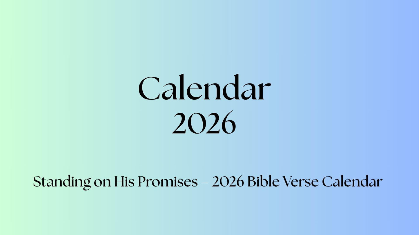 2026 Digital Calendar | Standing on His Promises
