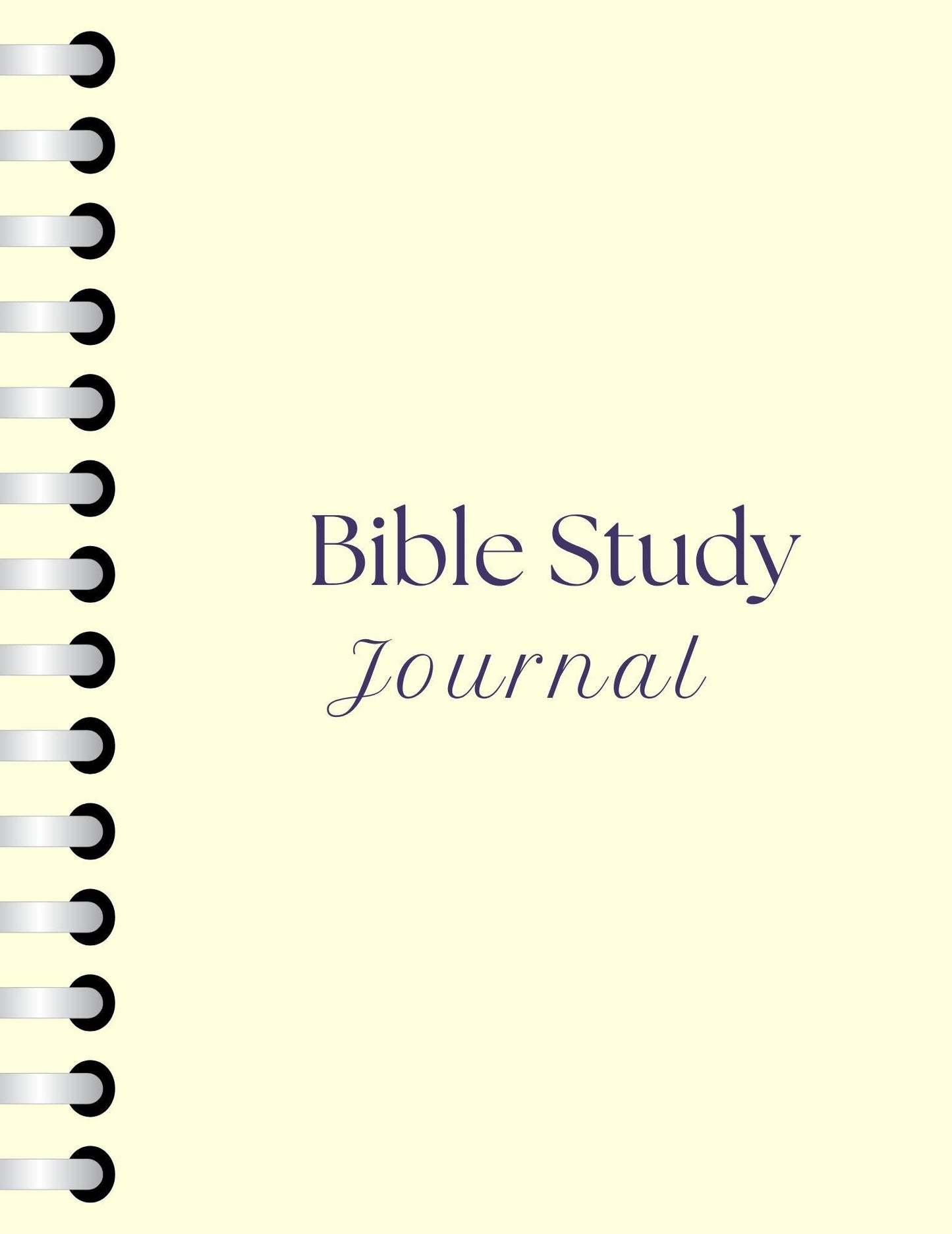 Digital Daily Journal & Bible Study – S.O.A.P. Method (Scripture, Observation, Application, Prayer)