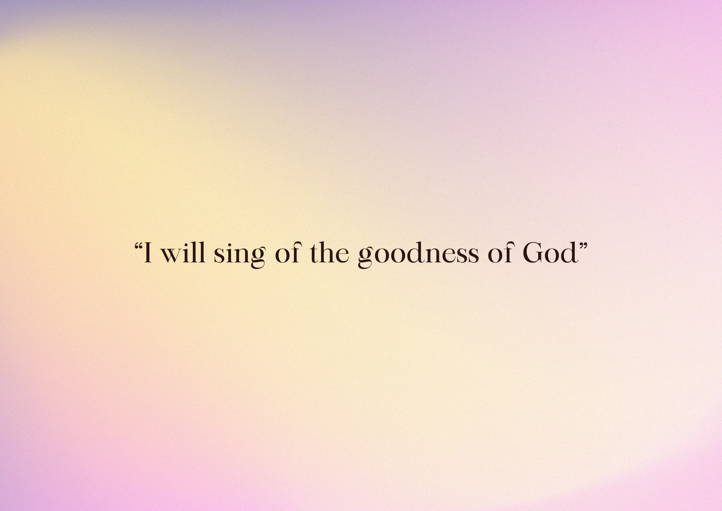 Sing His Praise: 2026 Worship Lyrics Calendar