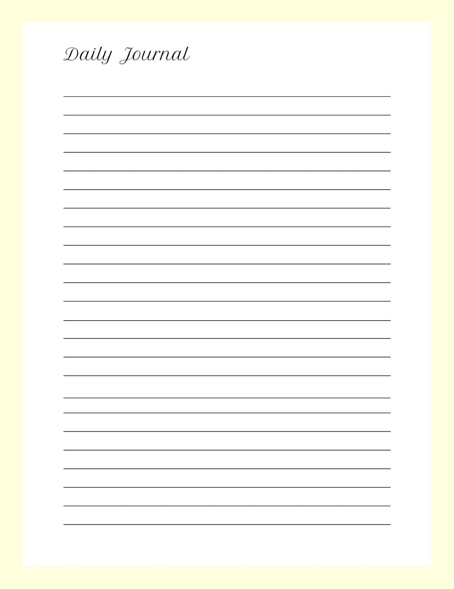 Digital Daily Journal & Bible Study – S.O.A.P. Method (Scripture, Observation, Application, Prayer)