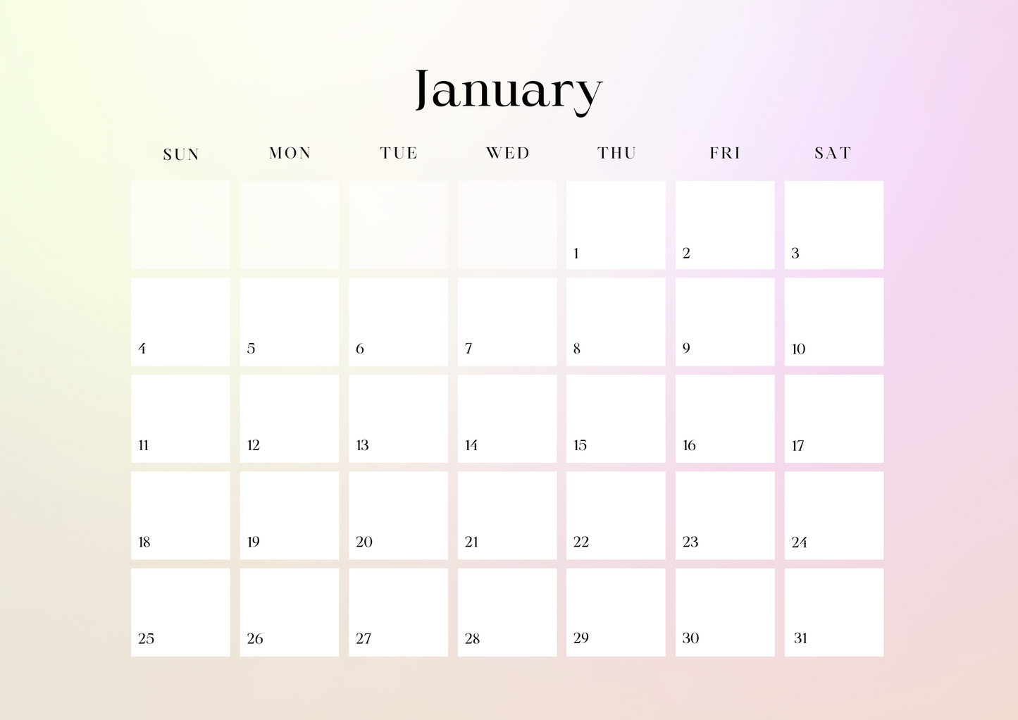 Sing His Praise: 2026 Worship Lyrics Calendar