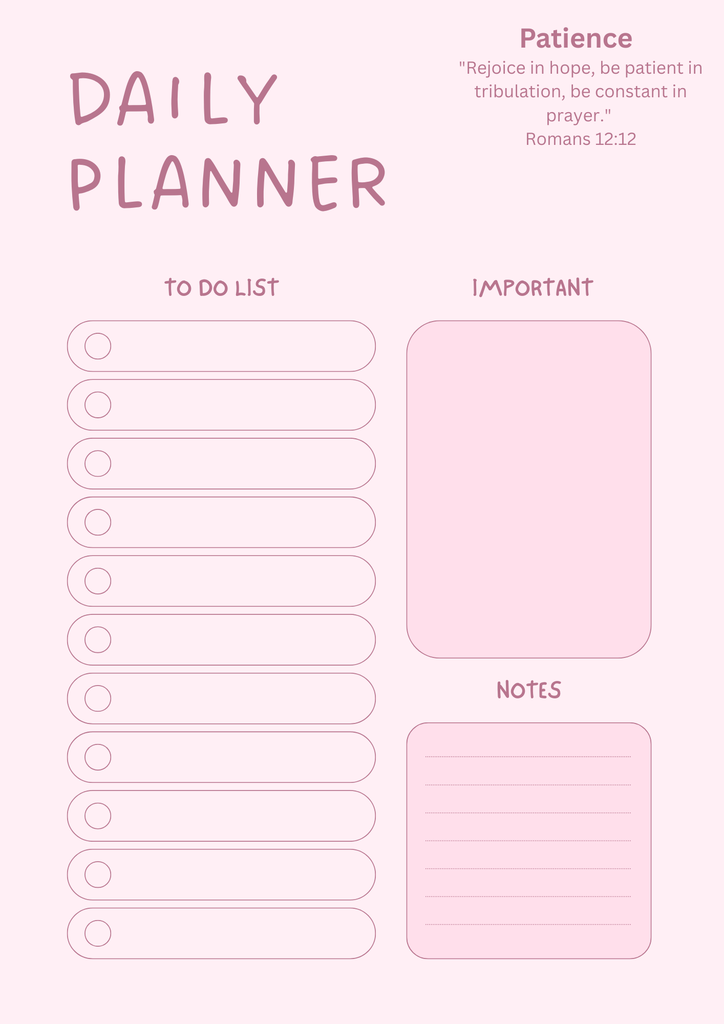 Digital Planner – Fruits of the Spirit Edition