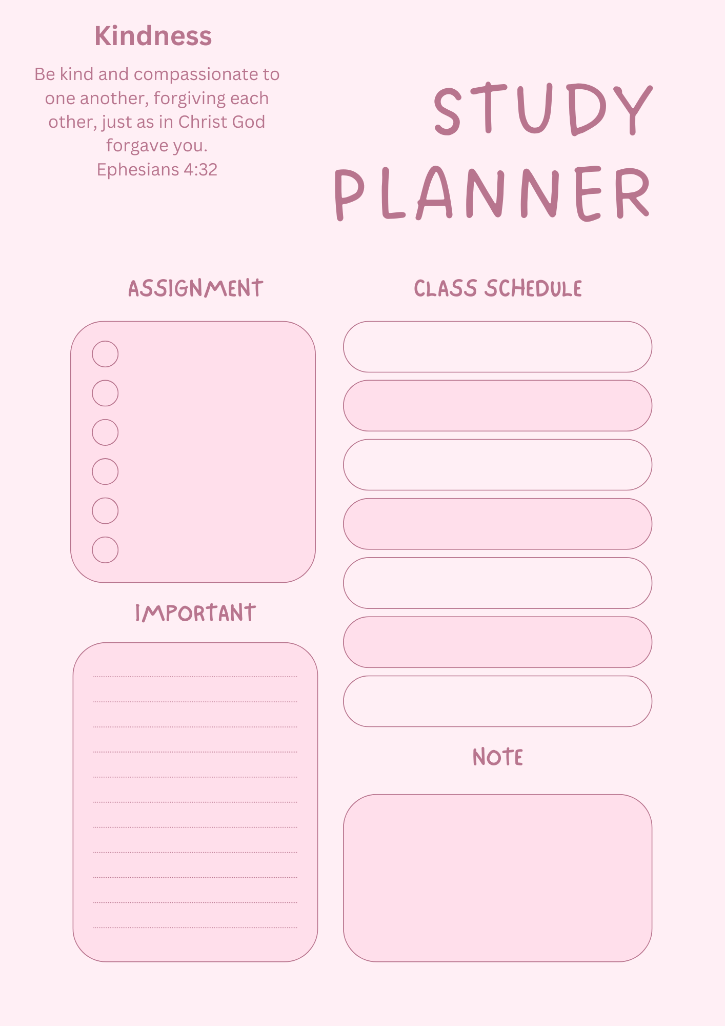 Digital Planner – Fruits of the Spirit Edition