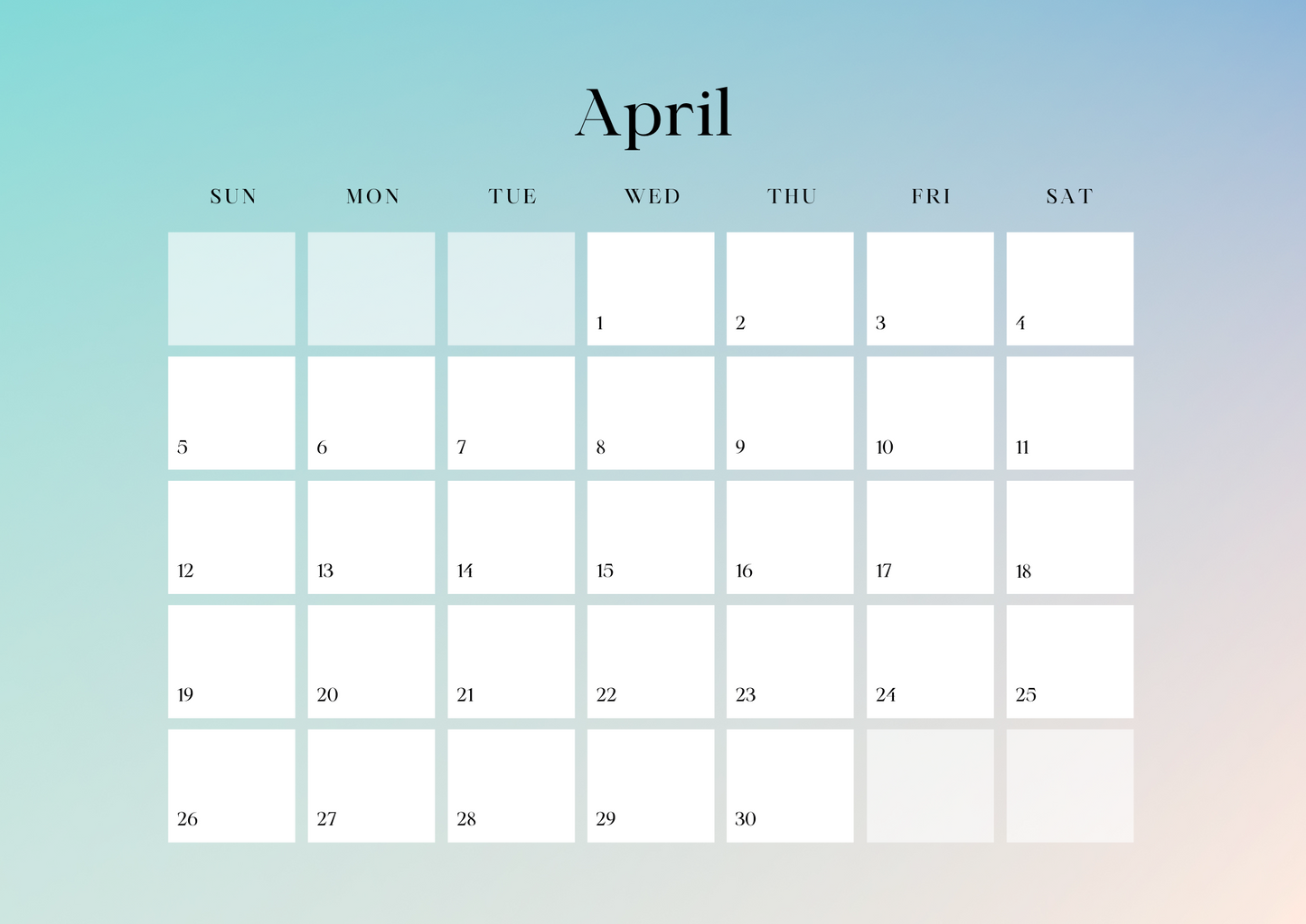Sing His Praise: 2026 Worship Lyrics Calendar