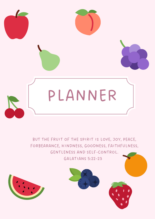 Digital Planner – Fruits of the Spirit Edition