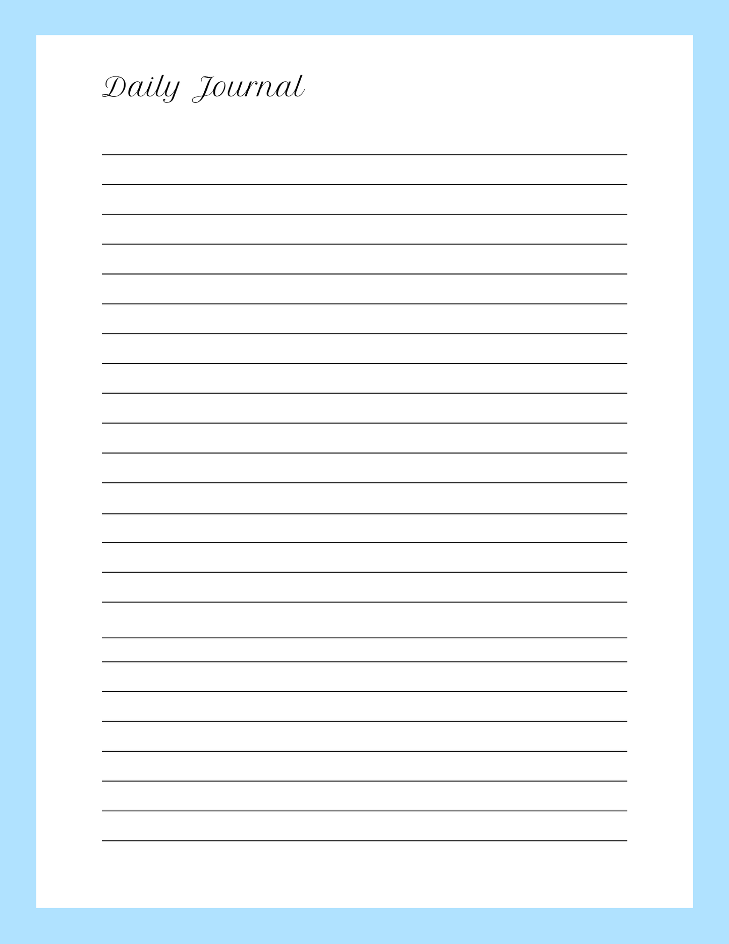 Digital Daily Journal & Bible Study – S.O.A.P. Method (Scripture, Observation, Application, Prayer)